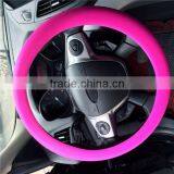 High Quality Factory Sales Custom Silicone Car Steering Wheel Cover thumbnail-1