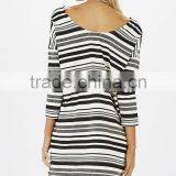Stripe Design Women Dress Casual Smart Lady Fashion Dress thumbnail-4