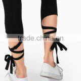 2017 Women Sexy Black Latex Catsuit With Ankle Wrap LC8249 thumbnail-6