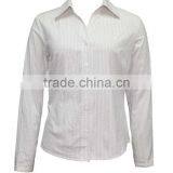 Wholesale Ladies Tops Cheap Price Long Sleeve Mature Blouse for Women thumbnail-3