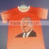 Cheap Election t Shirt 100% Polyester Cotton Campaign T Shirt Fans t Shirt thumbnail-4