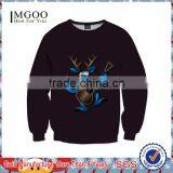 MGOO 2016 Christmas Party Pullover Sweatshirts Christmas Costumes For Men Screen Printed Christmas Clothing thumbnail-5