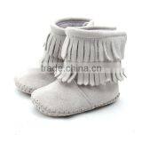 Baby Toddler Girls Boys Use Winter Warm Snow Boot Moccasins Trimmed Boots Outdoor thumbnail-3