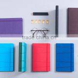 High-grade A5 PU Planner Customizable Faux Leather Cover With Band Printing Logo Section Sawing Binding Hardcover Notebook thumbnail-2