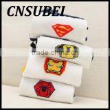 Super Hero Sock Men Stripes Knitted Cotton Sock thumbnail-2