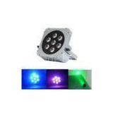 High Brightness 7 * 3W 3-in-1 Square Flat Edison Led Par Lights For Club AC90 - 260V thumbnail-1