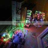 Hot Sale LED Colorful Copper Wire Shaped Waterproof Lamp Usb Battery Power Festival Wedding Decoration Light thumbnail-2
