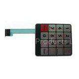 0.05-1.0mm Multicolored Printed Flexible Graphic Overlay For Instruments