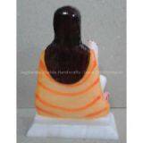 Lord of Success Hindu God Dust Marble Rabidas Statue Religious Figure Art