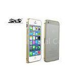 Apple iPhone 5 / 5S Ultra Thin Aluminum Bumper Phone Cases with Gourd Type Volume Button