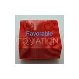 Red Nylon Bristles Round Foot For Lectra Cutter VT5000 / VT7000