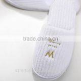 2015 wholesale disposable men bathroom slippers/personalized hotel slippers