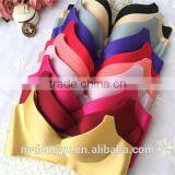 Peach Women Breathable Seamless Bra /ysm 10 Color Push up Wireless Bra Set/ Top Quality Women Bra Panties Two Piece Set thumbnail-5