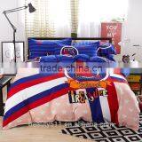 100% Polyester Satin Silk Bedding Sets Cheap Bed Sheet BS264 thumbnail-4
