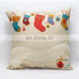 Christmas Socks Decoration Pillows Cushion Cover Printed Pillow Case thumbnail-3