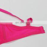 2017 Supplier Wholesale Pink Stylish Ladies Women Lace Heated Plus Size Full Cup Bra Panty thumbnail-5