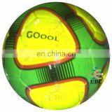 machine-stitched soccer ball, machine-stitched football