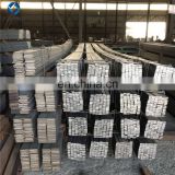 Mill direct sale Slit and hot rolled mild steel flat bar weight