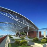 Use For Stadium Steel Grid Structure Canopy  Environmentally Friendly