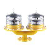 Anit Shock Solar Double Light Low Intensity Obstacle Light