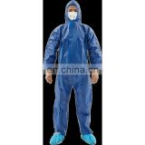 PPE cat.III type5,6 Disposable Coverall Dark Blue