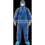 PPE Cat.III Type5,6 Disposable Coverall Dark Blue thumbnail-1