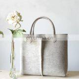 Wool Handbag Style Felt Tote Bag for Women thumbnail-4