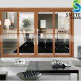 Wood Frames 02 Tempered Glass for Partition Sliding Doors thumbnail-1