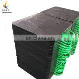 Safety High Quality UHMWPE Crane Pads Plastic Support Pad / Crane Foot Support