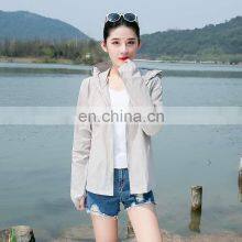 Motorbike Breathable Luxury Anti UV Sun Protection Beach Safety Protective Nylon Clothing Jacket Women With Mask thumbnail-2