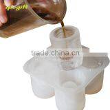 Silicone Ice Cup,ice Shot Glass,silicone 4 Short Glass Ice Cube thumbnail-2