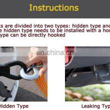 Heavy Duty Boat Truck Car Emergency Tool Steel Wire 5T Tow Rope 4m/3m thumbnail-5