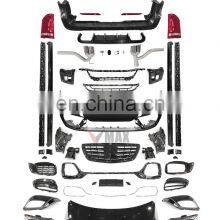 Auto Parts Car Bodykit Full W447 Body Kit Set PP Upgrad Modified Facelift For V Class V260 Vito Grille Froont Bumpers Diffuser thumbnail-2