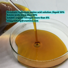 Hydrolyzed protein organic nitrogen 8% with enzymatic hydrolysis amino acids liquid 50%