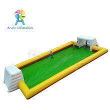 Durable Inflatable Sport Games,land Inflatable Football Pitch,water Inflatable Soap Soccer Field/arena for Sale thumbnail-3