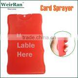 hot sale credit card sprayer (103994) facial mini portable mist moisture sprayer