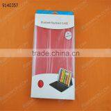 Bluetooth Keyboard for IPad Mini,red Plastic Keyboard+ High Quality PU Removable Plastic Keyboard With Synthetic Leather thumbnail-5