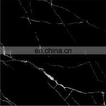 600x600 Black Glazed Full Body Glossy Dark Porcelain Floor Tiles JM63807DF thumbnail-1