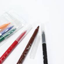 Factory Price Good Quality 12 Colors Non-Toxic Ink Felt Pen Student Kid Art Washable Fiber Tip Watercolor Pen thumbnail-5