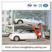 Double Car Parking Lifts/ Two Post Car Parking Lift/Car Parking Platforms/Hydraulic Stacker/2 Level Parking Lift