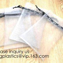Organza Envelope Flap Gift Packaging Pouch With Button,Christmas Gift Bag/wedding Organza Mesh Gift Drawstring Bag PACK thumbnail-2