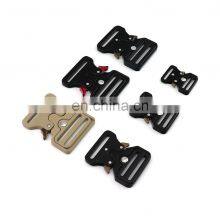 Factory Supply Adjustable Tactical Belt Buckle Metal Side Quick Release Buckle Dog Collar Buckle thumbnail-1