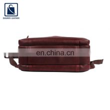 Wholesale Supplier of Top Quality Cotton Lining Modern Look Style Fashion Women Genuine Leather Backpack Bag thumbnail-4