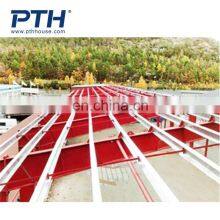 Предварительно изготовленная стальная конструкция, стройка из стали, сталелитейный завод, фабрика, склад, цех в Норвегии thumbnail-4