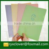 Factory Colorful Sheet Protector L Shape Plastic File Folder