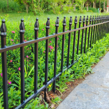 High-Quality Galvanized Steel Wrought Iron Fence for Garden Decoration and Safety thumbnail-5