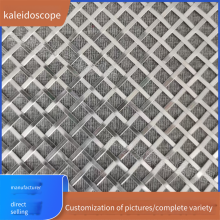 Special-shaped Decorative Wire Mesh, Champagne Gold, Date Red, Antique Bronze, Aged Partitions, Black, Gray, Red, Blue Embossed Woven Metal Mesh thumbnail-5