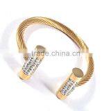 New Products Wholesale Fashion Jewelry Gold Bangles thumbnail-2