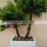 Table Small Plant Pots Artificial Grass Ball Tree thumbnail-2