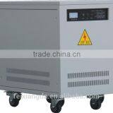 Carbon Brush Type AC Intelligent Voltage Regulator AVR 60KVA Three Phase
